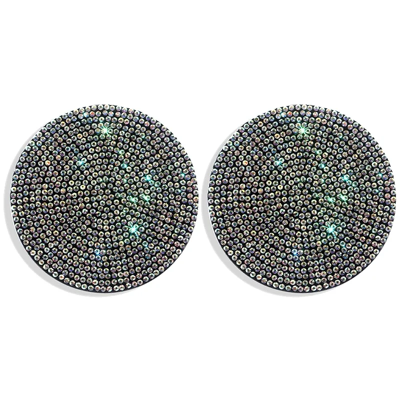 Luxury Bling Diamond Car Cup Holder Coaster Set – Premium Silica Pad Interior Accessories