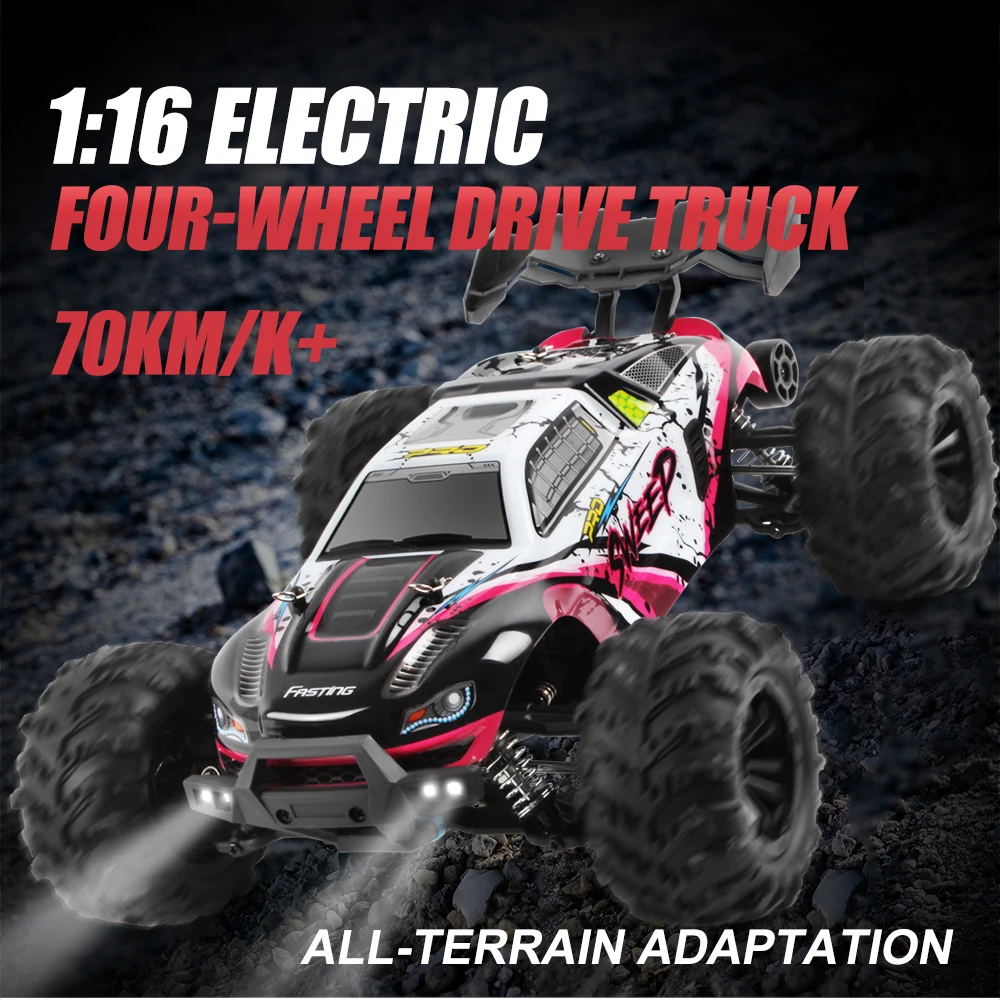 1:16 4WD RC Car 4x4 Off - Road High - Speed Drift Racing Truck Toy