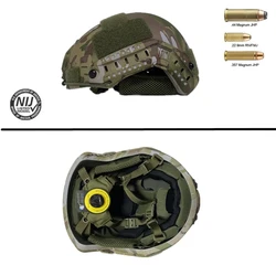 Ballistic high cut Combat helmet Kevla, ballistic helmet FAST Wendy's suspension pad bulletproof helmet NIJ IIIA