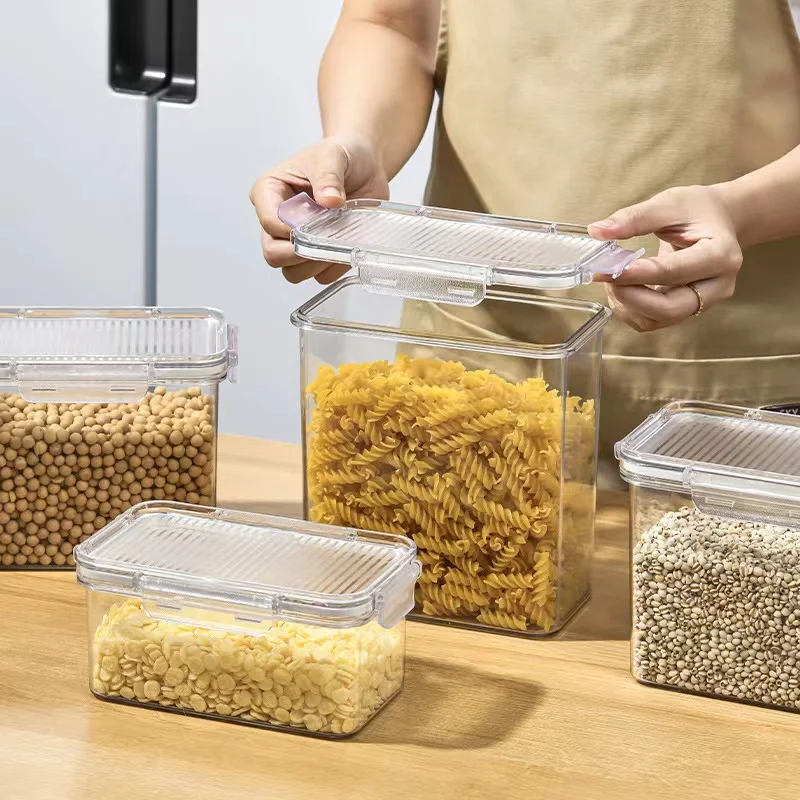 Airtight Food Storage Containers Cereal Dispenser Bulk Container Storage Box Rice Dispenser