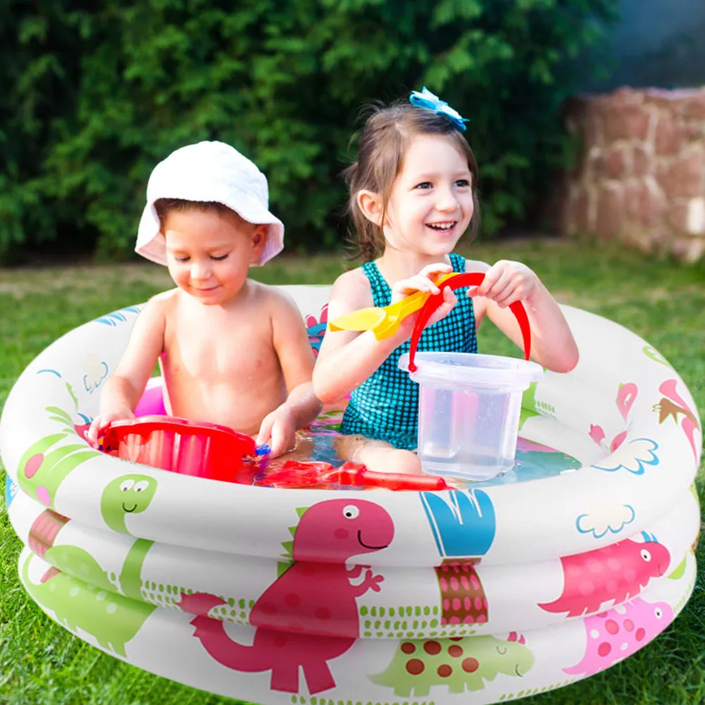 Classic Baby Float Swimming Ring Practical Infant Floating Bathing Toy Multi-functional PVC Inflatable Swim Circle