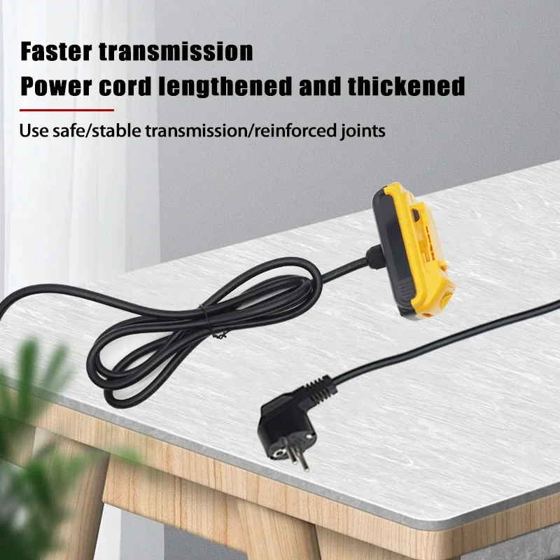 1100W AC 220V DC 18V 20V Power Supply Converter Adapter For Dewalt