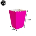 Rose red popcorn box