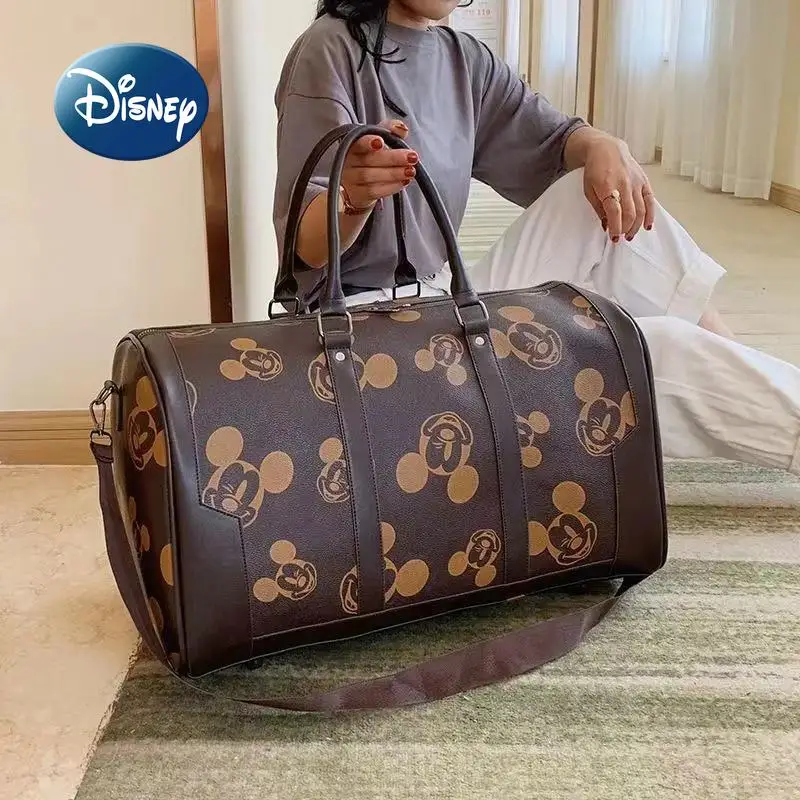 Новая модная женская дорожная сумка-тоут Disney с Микки мужская и сумка для багажа