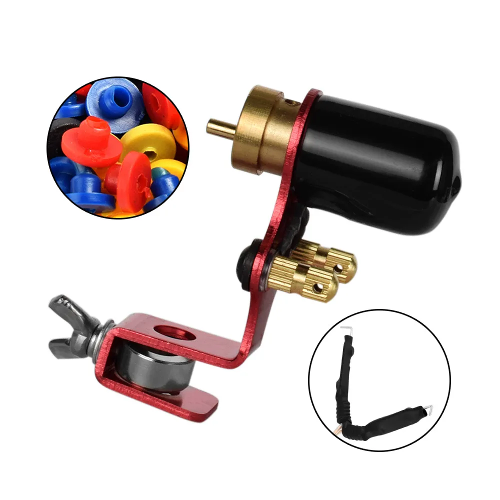 Professional Tattoo Machine with Cartridge Needle and Silicone Handle Tattoo Kit for Beginner Tattoo Practice Tatto Equipment