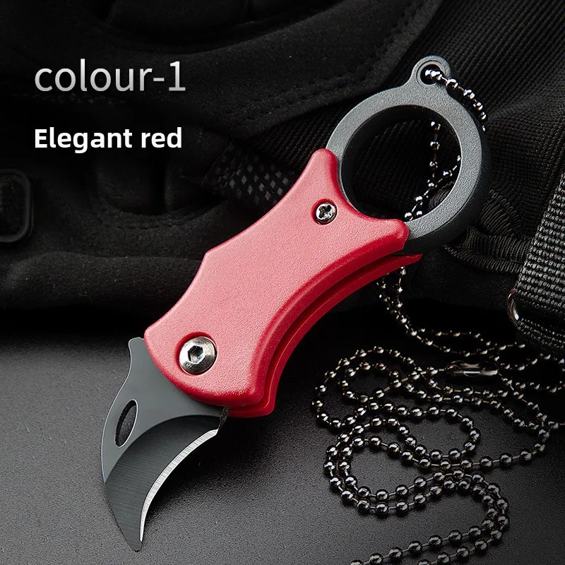 Mini Utility Folding Knife Slicing Meat Fruit Fish Knife Cleaver Meat Chop Vegetables Kitchen Boning Butcher Chef