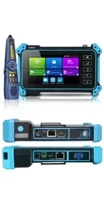 IPC-5200/5100 Plus 8MP 4K AHD CVI TVI CVBS IP Camera Test 5.4" IPS Touch Screen