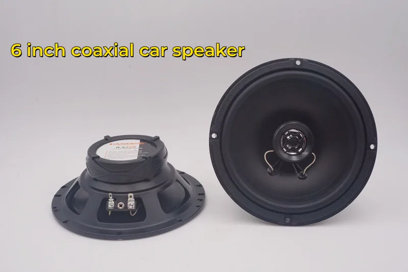 2pcs 6 Inch 250w Car Audio Speaker Universal Heavy Midbass Ultrathin
