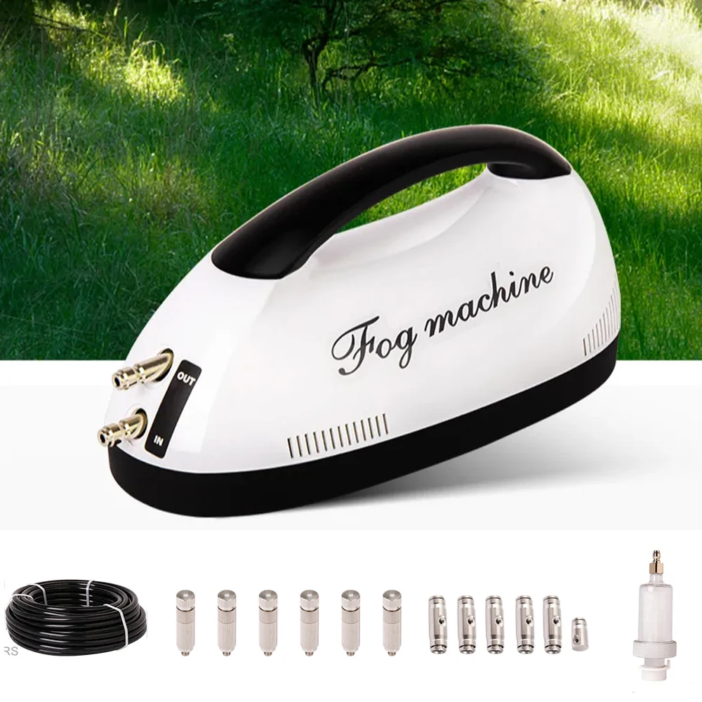 

Высокое давление тонкий туман 0.2L MINI Slient полный комплект туманообразующая система охлаждения включая сопла и трубки для аналогичной