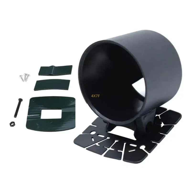 업그레이드 된 2 인치 게이지 컵 내구성 ABS 2 계기판 게이지 컵 대시 보드 게이지 컵 다양한 자동차 유형에 적합합니다.