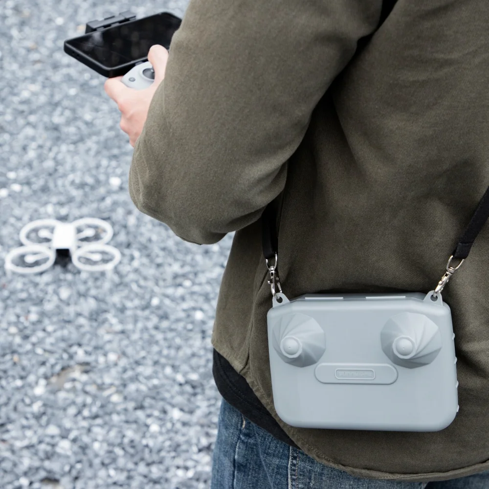 For DJI RC-N3/2/1 Universal Portable Organizer with Lanyard Remote Control Organizer Crossbody Bag For FLIP/Air3S Accessories