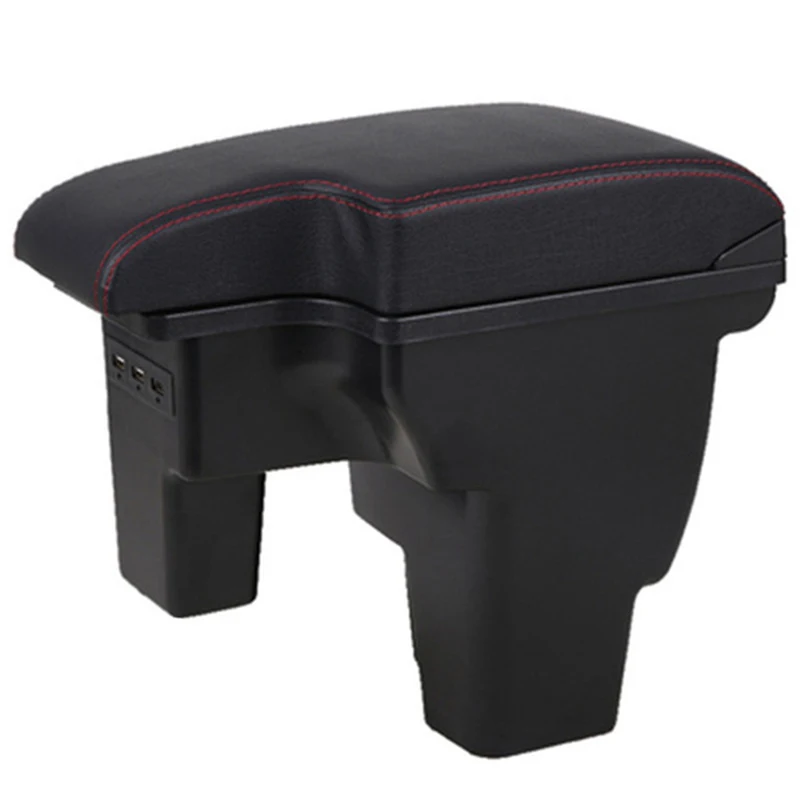 

For Ford 17 FOCUS 3 III Armrest Box car 2017 Interior interior armrest rechargeable with USB LED