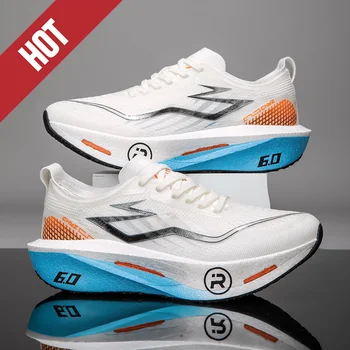 Running Shoes Carbon Board Profession Marathon Men Sports Breathable Lightweight Women's Comfortable Athletic Nonskid Sneakers 1