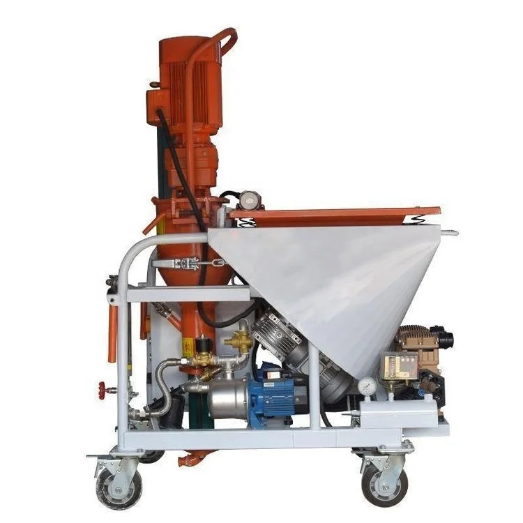 

Constractor Automatic Plastering Machine Wall Concrete Mortar Sprayer Dry Mixed Putty Gypsum Plaster Spraying