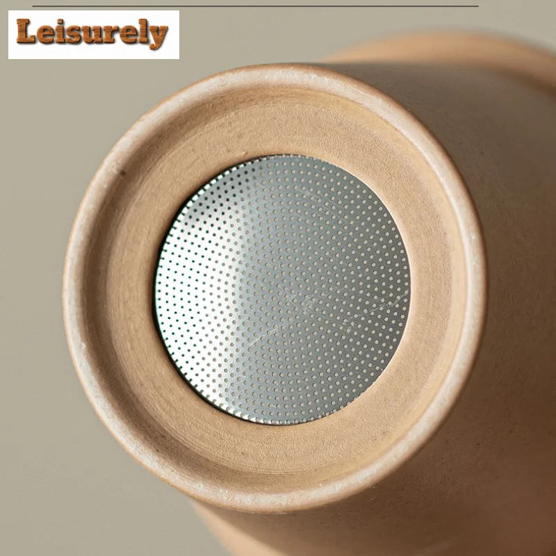 500ml Mountain Sea Ceramic Master Cup with Lid Tea Cup with Inner Filter Large-capacity Separation Teacup Chinese Tea Supplies