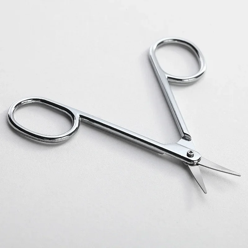 Beauty eyebrow trimming scissors stainless steel wear-resistant eyebrow trimming beauty tools