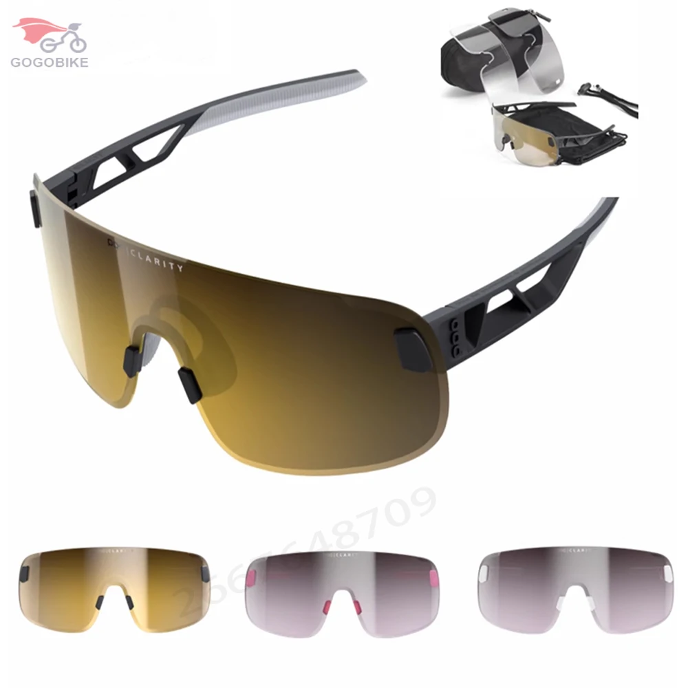 Cycling Sunglasses Men for POC Fishing Mtb Glasses Bicycle Goggles