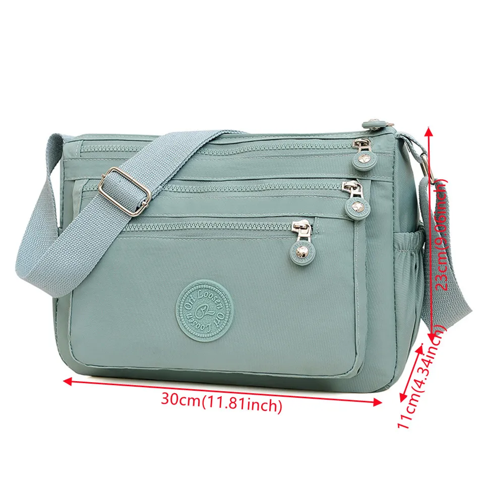 Women Messenger Bag Female Waterproof Nylon Shoulder Bags Ladies Handbags Fashion Girls Crossbody Bags Tote