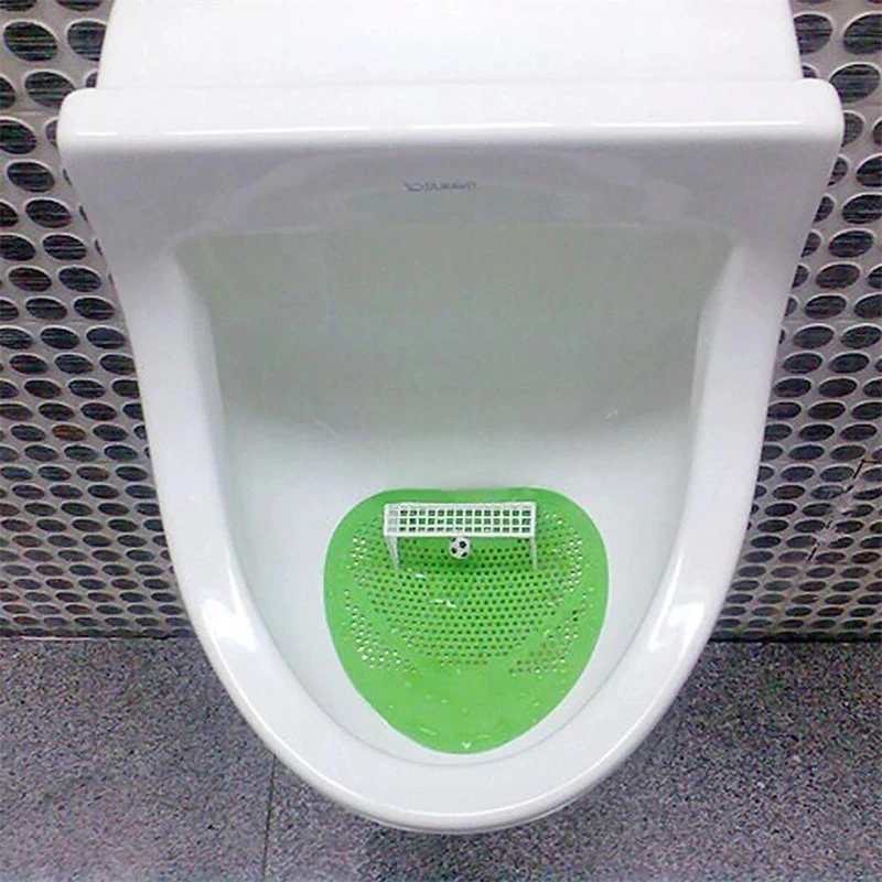 

Football Goal Urinal for Male Toilet, Fragrant Cleaning Tablets, Toilette Deodorant, Aromatic Toilet Tool, Leather Pad Cleaning