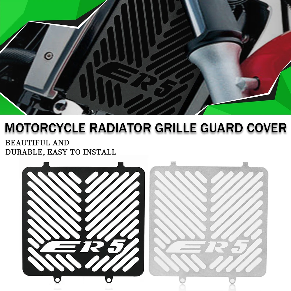 

Radiator Guard For Kawasaki ER5 1997 -2006 2005 2004 ER-5 Motorcycle Accessories Radiators Grille Guards Grill Cover Protection
