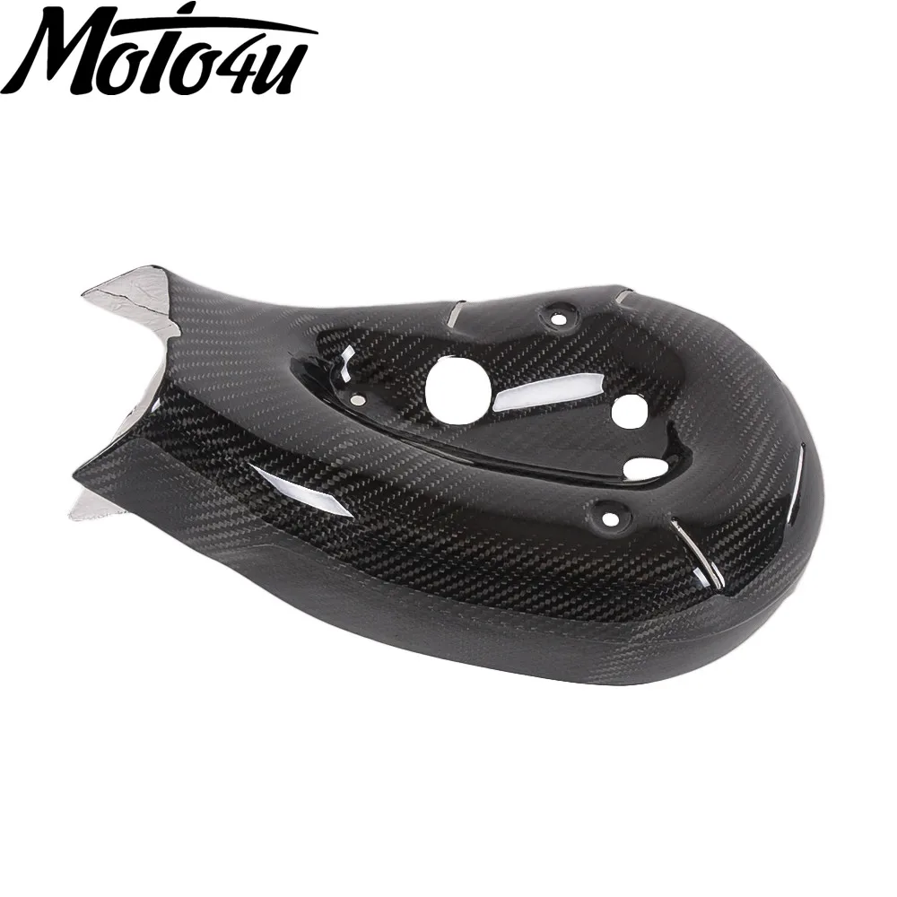 

100% Carbon Fiber Exhaust Heat Shield Cover Fairing For Ducati Panigale 899 1199