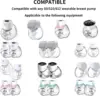 Silicone Breast Milk Collector Wearable Milker Accessories For S9/S12 Breast Pump Cup Breastfeeding Milk Collection Cover 5