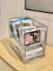 Acrylic Cosmetic Box Transparent Makeup Jewelry Drawer Home Storage Boxes Multi-functional Mask Storage Cosmetic Organizer 2