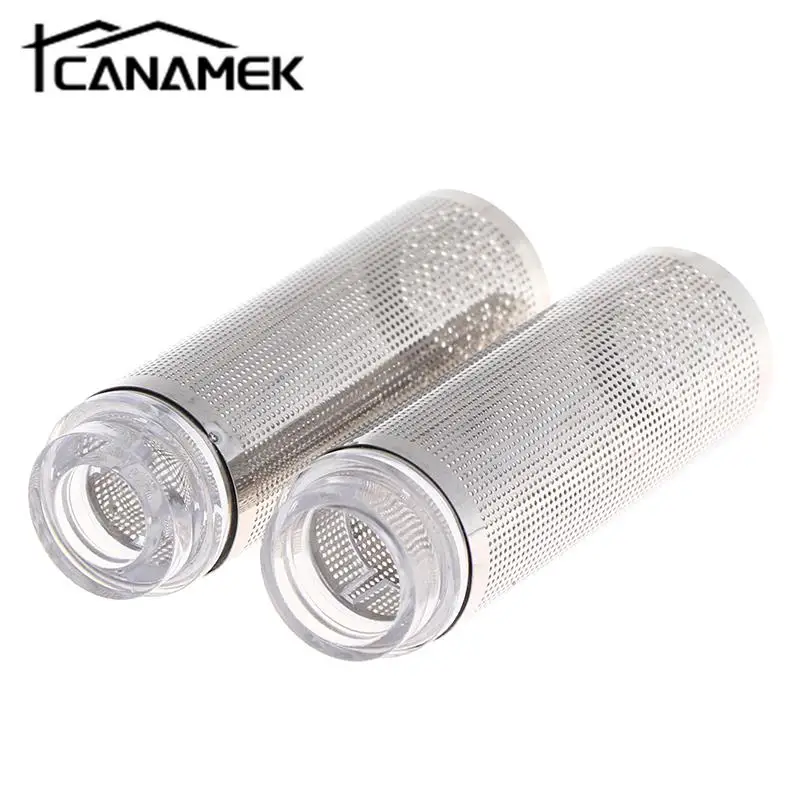 수족관 어항 필터, 물 유입구 보호 슬리브, 스테인레스 스틸 메쉬 커버, 새우 그물, 12mm, 16mm 수족관 어항 필터, 물 유입구 보호 슬리브, 스테인레스 스틸 메쉬 커버, 새우 그물, 12mm, 16mm