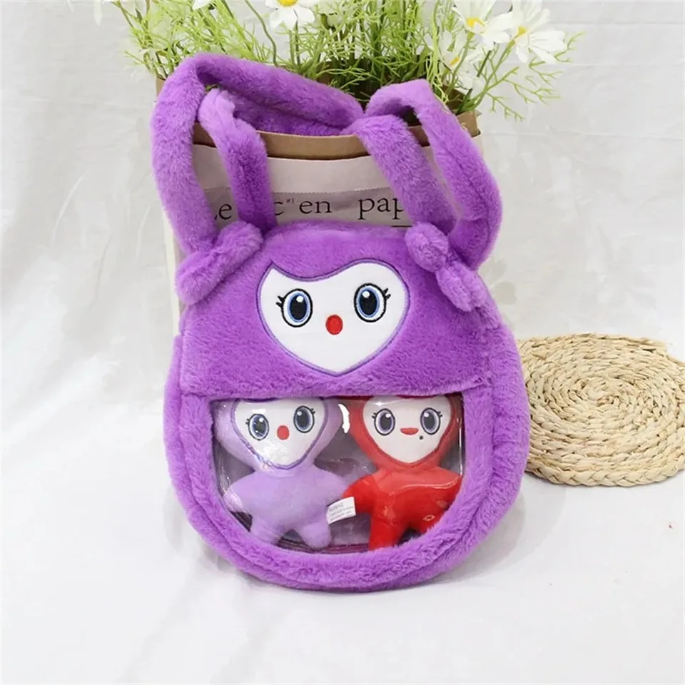 TWICE 9ROUND モモ PLUSH BAG TWICE MOMO PLUSH BAG - HOME 9ROUND - JYP SHOP