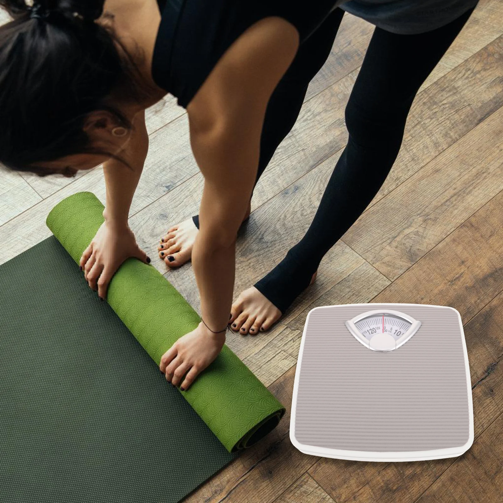 Scale for Body Weight Spring Bathroom Dial Mechanical Scales 2650X2650X450CM Home Grey Accurate 6