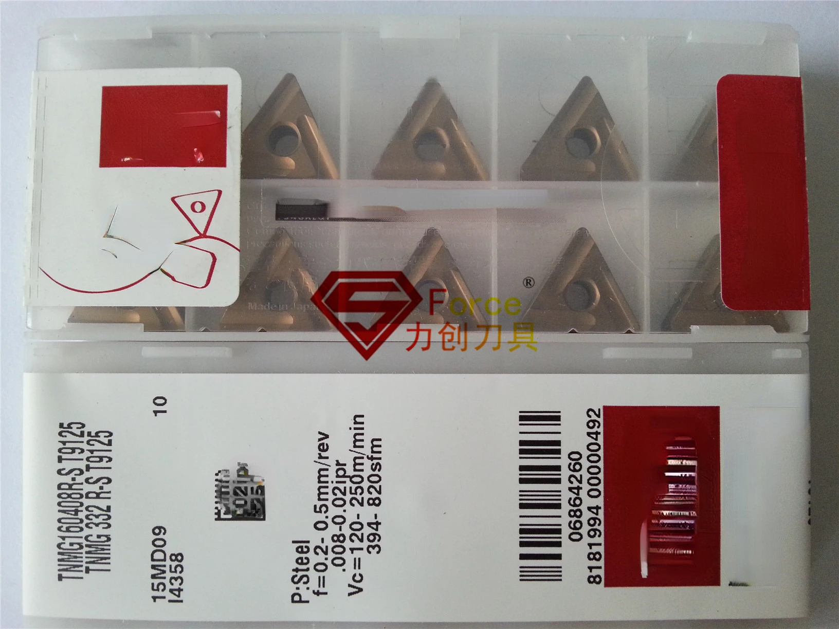 

CNC Rough Cutting Blade TNMG160404/160408R L-S T9115/9125/9015/9025 3070m Accessoire Voiture