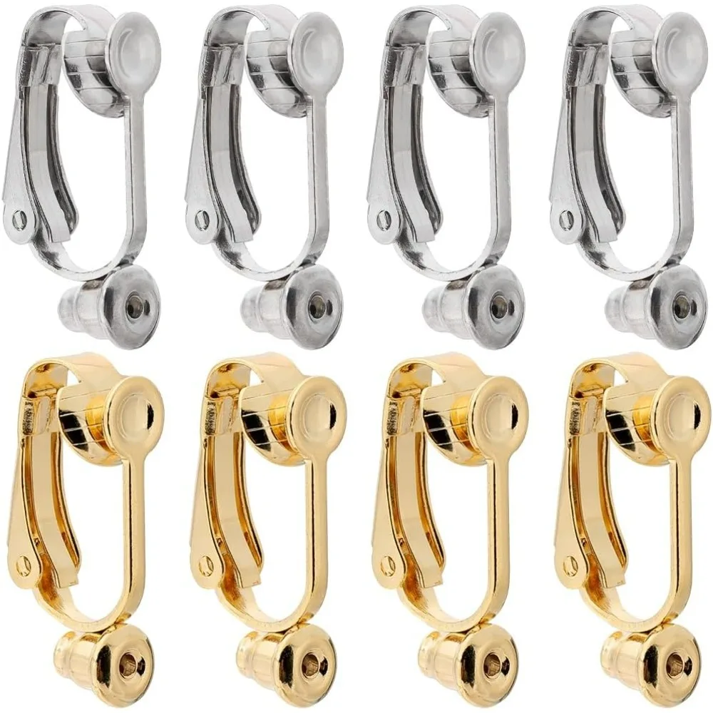 Gold Silicone Plug Ear Clip Hook Jewelry Accessories main image 0