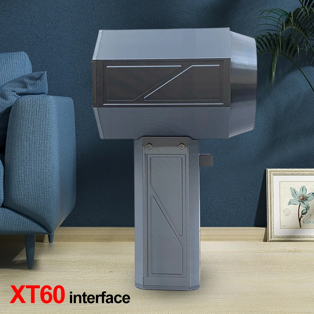휴대용 덕트 터보팬 컴퓨터 키보드 클리너, XT60 배터리 인터페이스가 있는 강력한 송풍기, 3300g 추력 덕트 제트 선풍기, 2000W