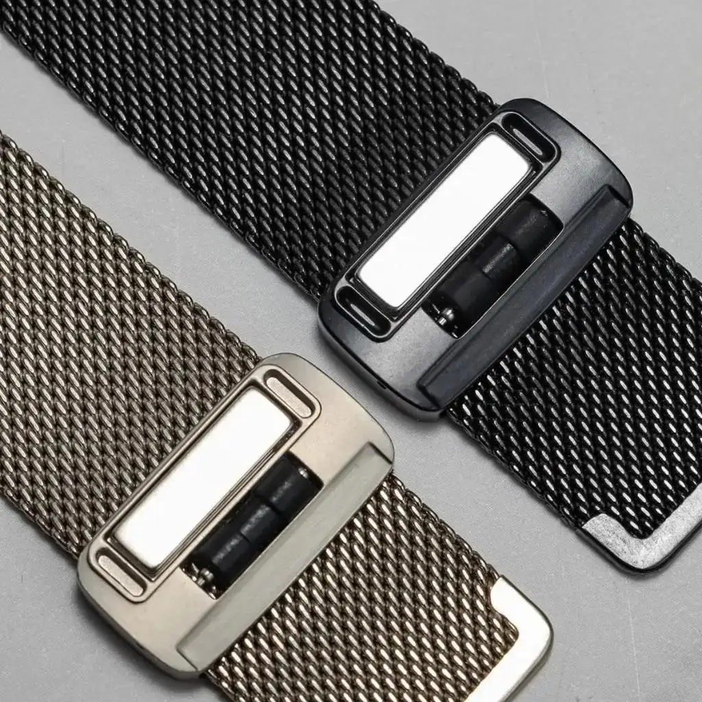 Premium 22mm Metal Mesh Magnetic Strap - Universal Fit