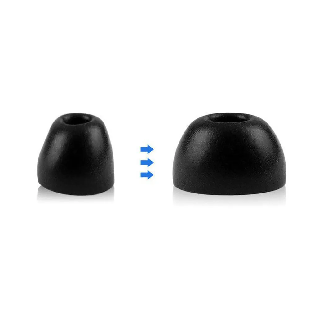 Espuma de Memória Dicas Capa para Oppo Enco ar Pro Fone Ouvido Eartips Dicas Géis Orelha Almofada Espuma Capa Acessórios Par de - Image 3