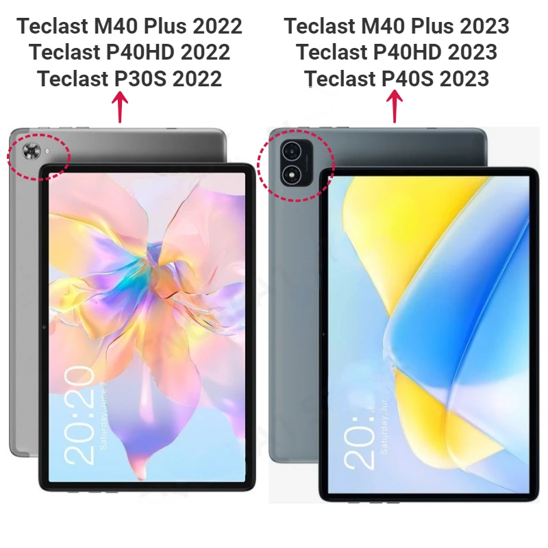 Capa de Silicone Macio para Teclast M40 Plus P40hd P40s Proteção para Crianças com Airbags à Prova de Choque - Imagem 2