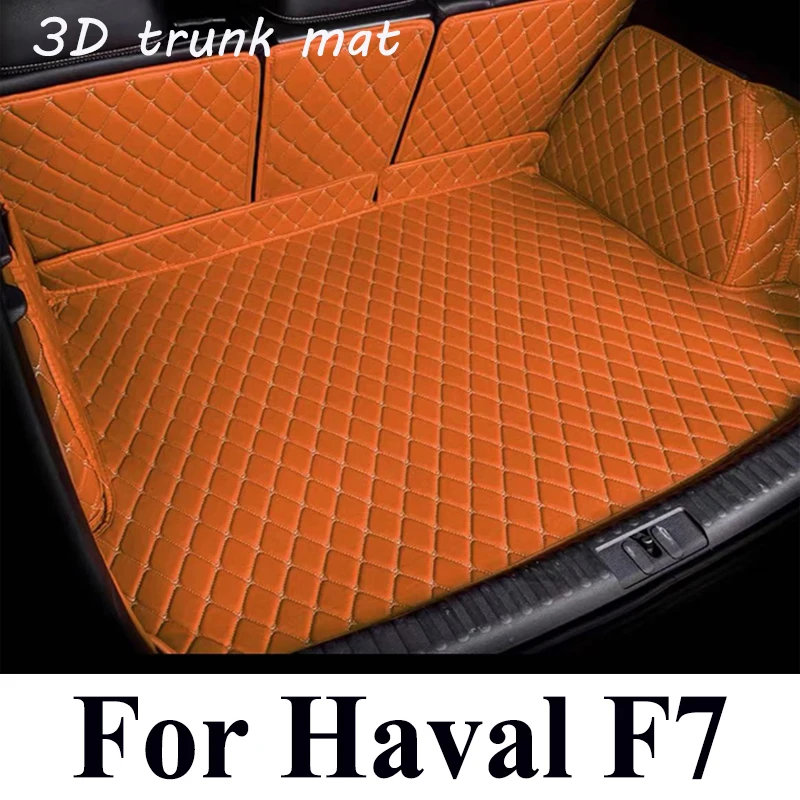 

For Haval F7 F7X 2019 2020 2021 2022 2023 Car Accessories Trunk Protection Leather Mat Catpet Interior Cover Part Auto Styling