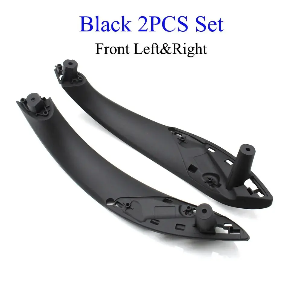 Maniglia Porta Interna Per BMW Serie 3 E 4 | Set Completo 4 Pezzi | Sostituzione Originale | ABS+PC | Nero | F30 F31 F32 F36