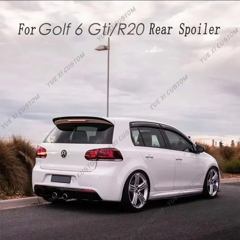 送料無料 フォルクスワーゲン ゴルフVI 6 MK6 R20 osirタイプ リアバンパー カーボンファイバー リアスプリッター エプロン For VW Golf 6 GTI Golf MK6 GTI R20 2010-2013 Hatchback Car Rear Roof  Spoiler Wing Rear Trunk Lip Spoiler Cap Car Accessories - AliExpress