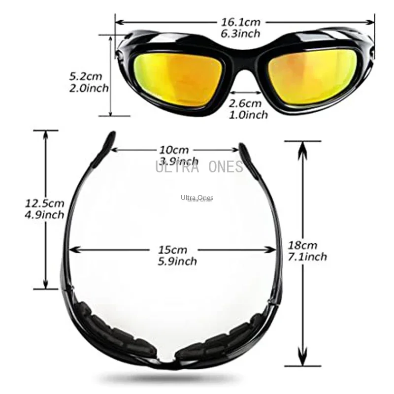 Polarized Tactical Glasses Airsoft Paintball Shooting Goggles Outdoor Hiking Protective Sunglasses 4 Lens