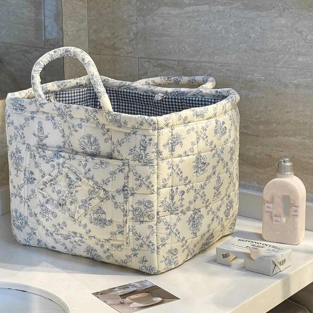 BloomNest™ Quilted Storage Basket S330aa86f57424cbbb29df56672196c85Q