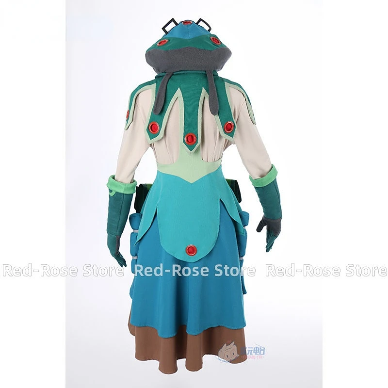 Ms May Anime Made In Abyss メイドインアビス Prushka プルシュカ Cosplay Costume Sets Green Suit Carnival Uniform Stage Costumes