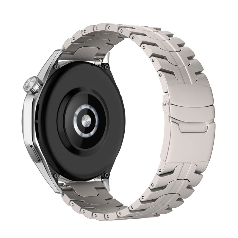 Premium Stainless Steel Metal Watchband - Adjustable 20mm/22mm
