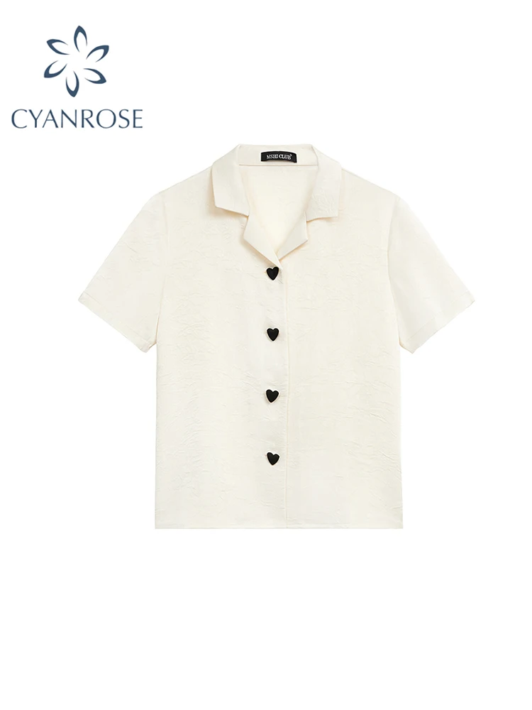 

Женская винтажная рубашка и блузка Y2k, элегантная офисная Однотонная рубашка с коротким рукавом, одежда в стиле 1920-х, лето