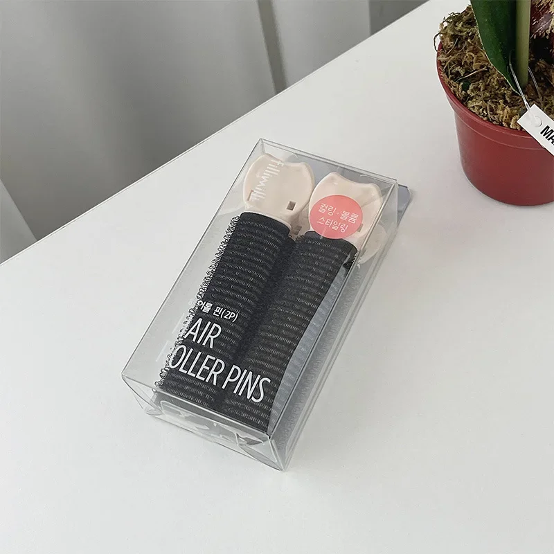 Hair Curling Tools 1/2pcs No Trace Head Hair Roots Fluffy Clip Lazy Air Bangs Self-adhesive Fluffy Hair Clip Curling Device Forehead Curler