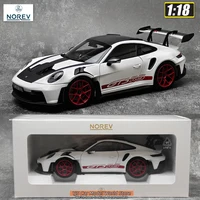 ⁦NOREV مجسم سيارة بورش 911 GT3 RS 2022 عالي الجودة جدا | Porsche 911 GT3 RS 2022 Diecast Car Model NOREV High Quality⁩ - الصورة ⁦2⁩