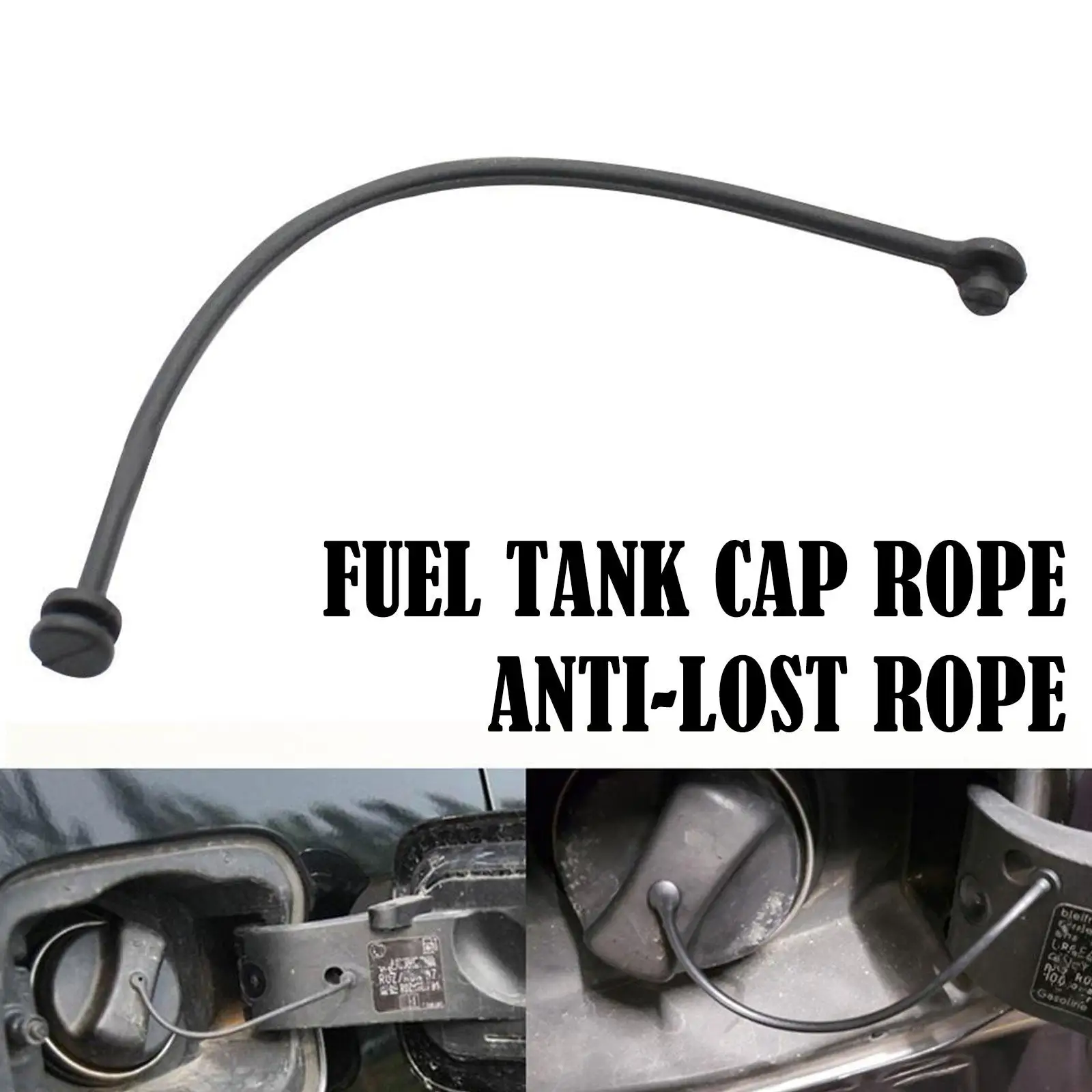 Car Fuel Tank Cap Cover Line Cable Rope 16117193372 For BMW F01 F10 F15 F20 F25 F30 F34 E46 E60 E70 E84 E90 Petrol Diesel C9Y1 oil fuel cap fuel tank cover fuel tank cap fuel cap cord strap