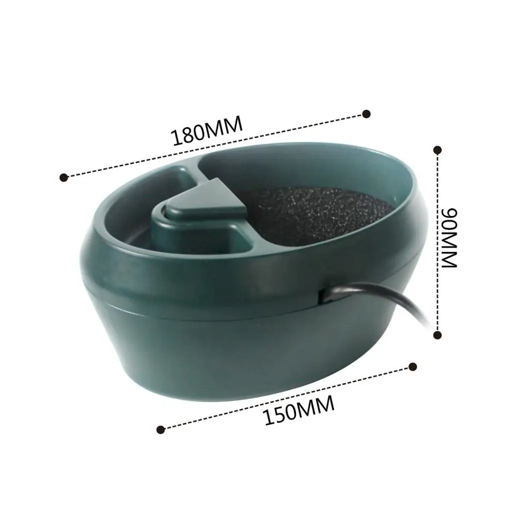 Reptile Drinking Fountain Water Dripper Water Dispenser for Bearded Dragon Amphibians Durability