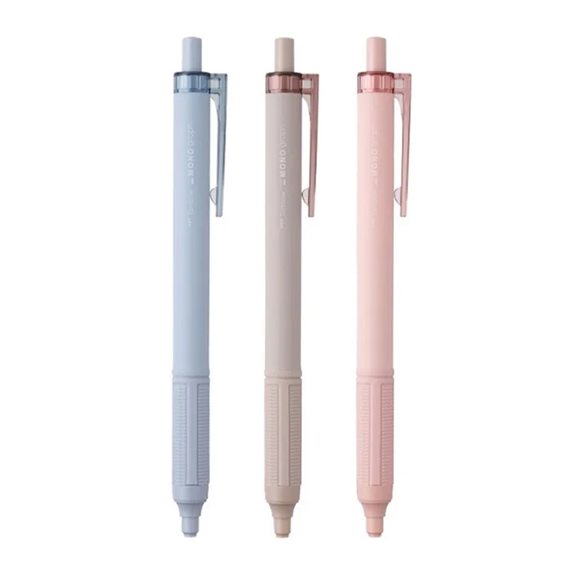 1pc Japan TOMBOW Mono Graph Push Type Ballpoint Pen Smoked Color Pen Rod 0.5mm Stationey School Supplies