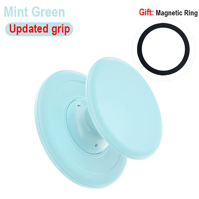 Magnetic Silicone Cellphone Grip and Stand Holder - Grippopso Pop